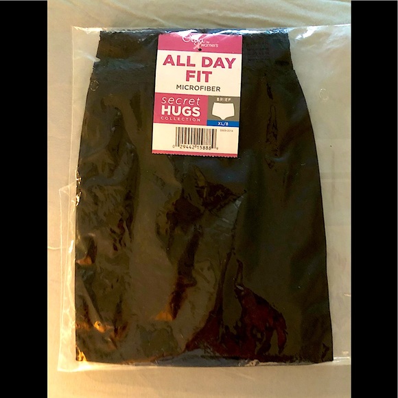 OLGA STYLE 873 SECRET HUG FULL BRIEF BACK SEAM BLK - Picture 3 of 7